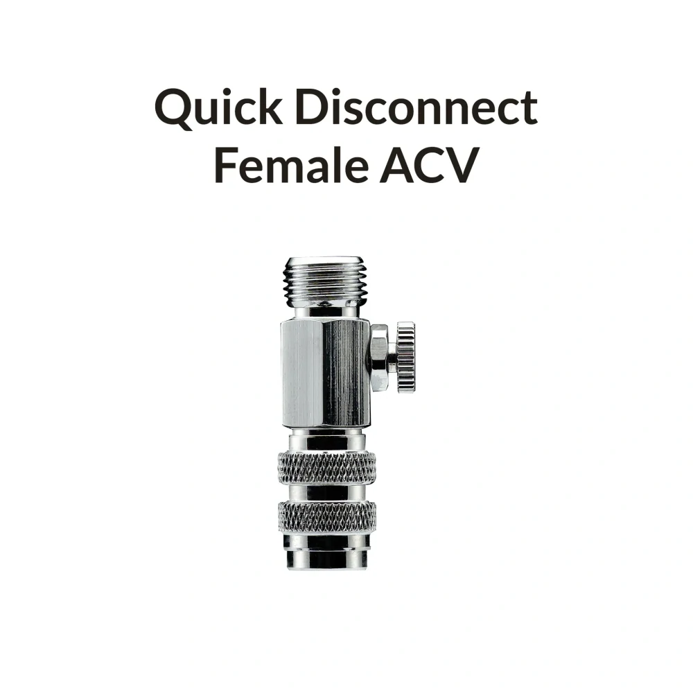 Quick Disconnect Female Adapter with Air Valve