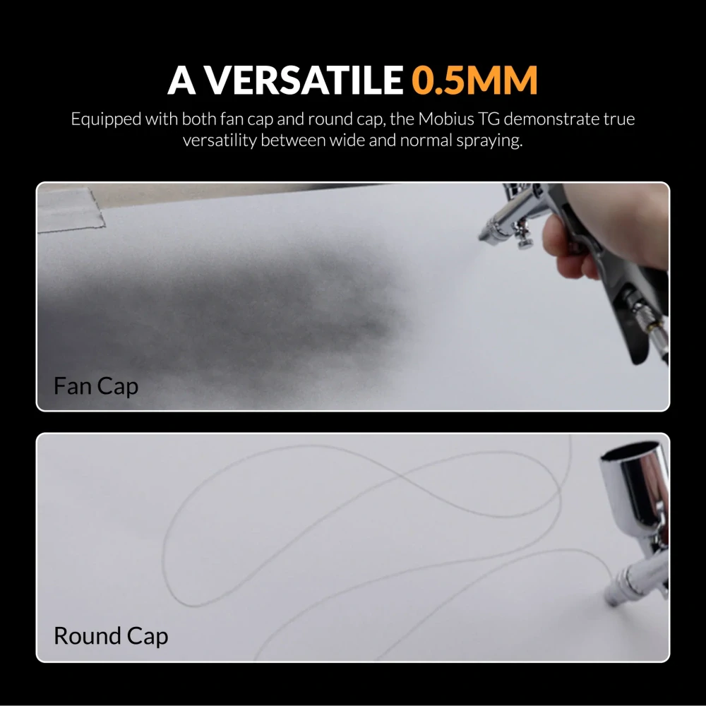 Premium Series GHPM-Mobius TG 0.5mm Airbrush