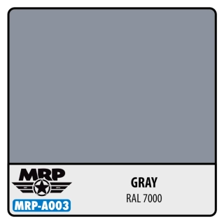 MRP-A003 GRAY RAL 7000