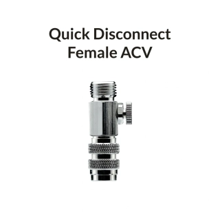 Quick Disconnect Female Adapter with Air Valve