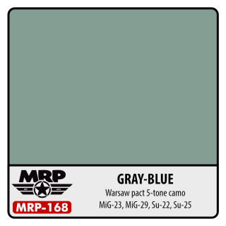 MRP-168 Grey Blue (Mig 23, Mig 29, Su 22, Su 25)