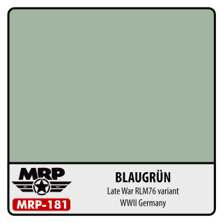 MRP-181 Blaugrun (German Late war RLM76 variant)