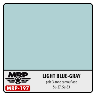 MRP-197 Light Grey-Blue Su-27/33 (Russian AF – pale camo)