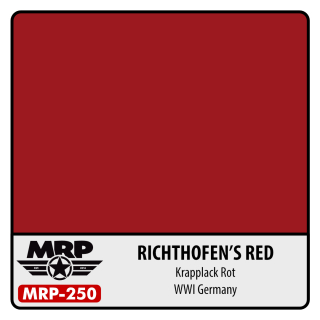 MRP-250 Richthofen‘s Red (Krapplack Rot) – WWI Germany