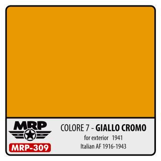 MRP-309 Colore 7 – Giallo Cromo (for exterior) – 1941 (Italian AF 1916-43)