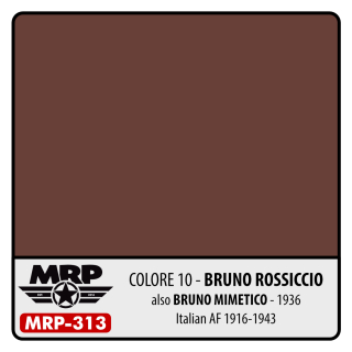 MRP-313 Colore 10 – Bruno Rossiccio also Bruno Mimetico – 1936 (Italian AF 1916-43)