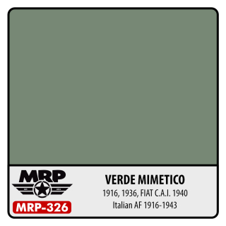 MRP-326 Verde Mimetico – 1916, 1936, FIAT C.A.I. 1940 (Italian AF 1916-43)