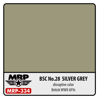 MRP-334 BSC No.28 Silver Grey (British WWII AFV)