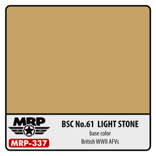 MRP-337 BSC No.61 Light Stone (British WWII AFV)