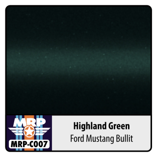 MRP-C007 Highland Green - Ford Mustang Bullit