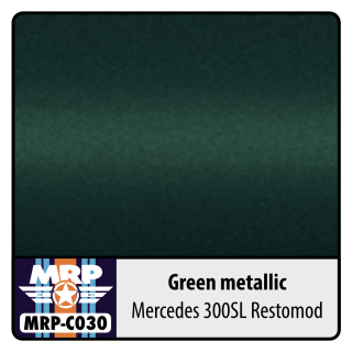 MRP-C030 Mercedes 300SL Restomod Green metallic