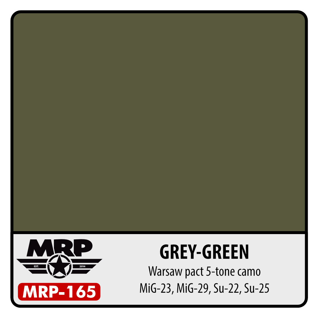 MRP-165 Grey Green (Mig 23, Mig 29, Su 22, Su 25)