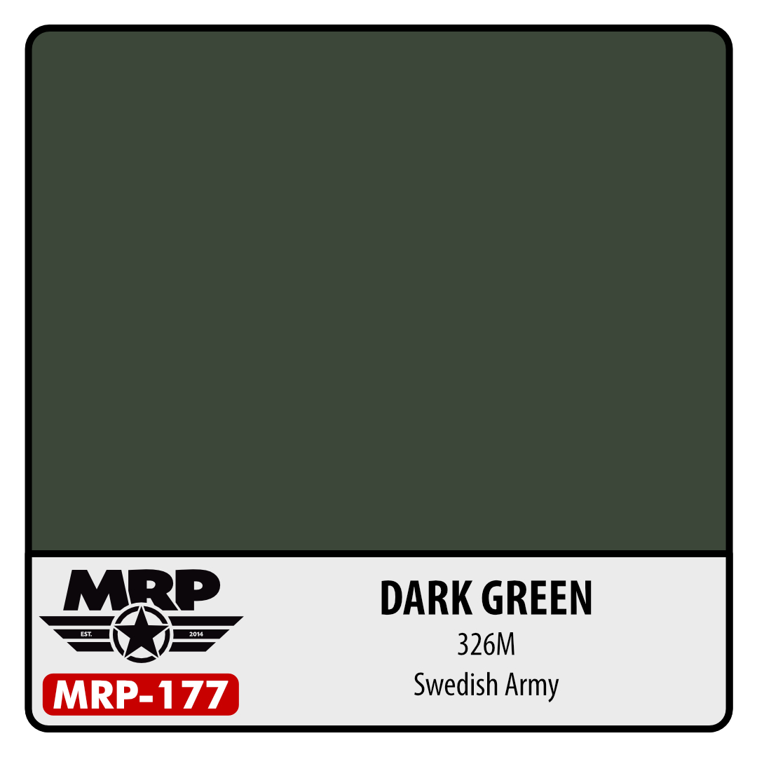 MRP-177 Dark Green 326M – Modern Swedish AF