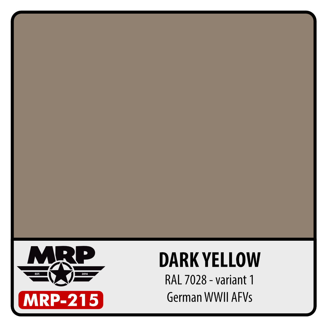MRP-215 Dark Yellow – RAL 7028 (variant 1)
