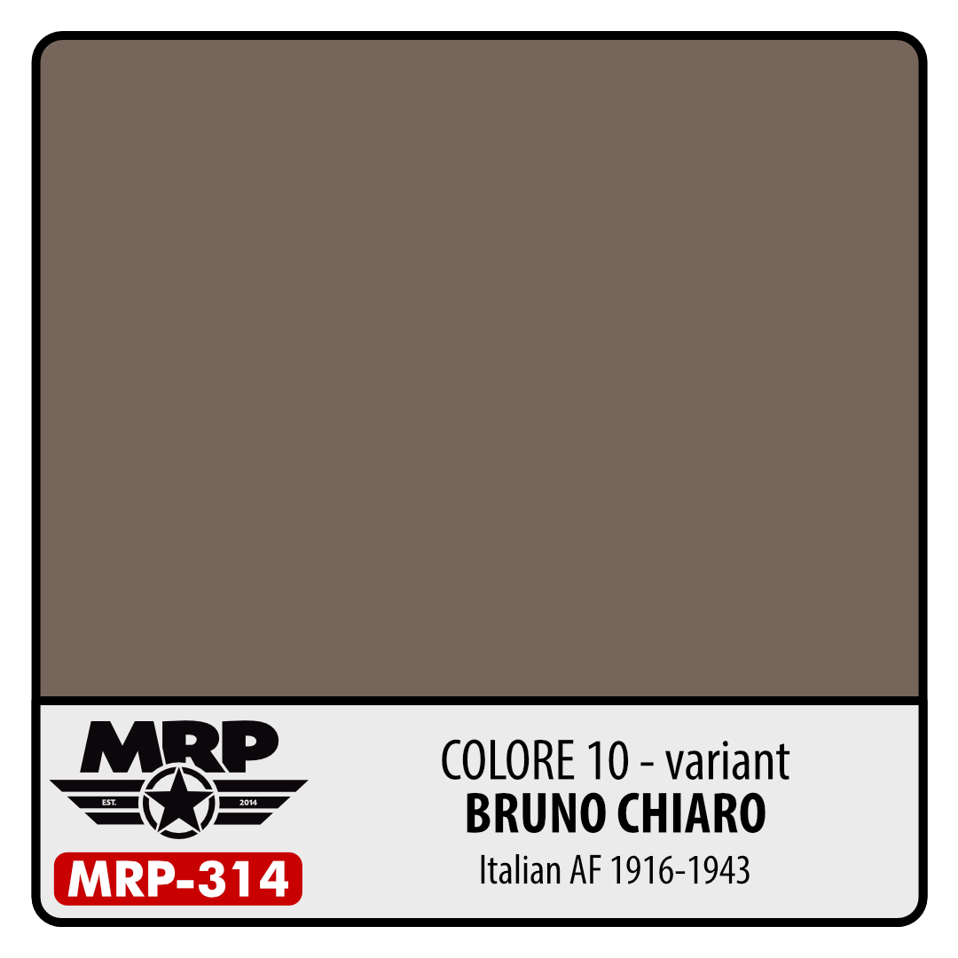 MRP-314 Colore 10 – variant Bruno Chiaro (Italian AF 1916-43)