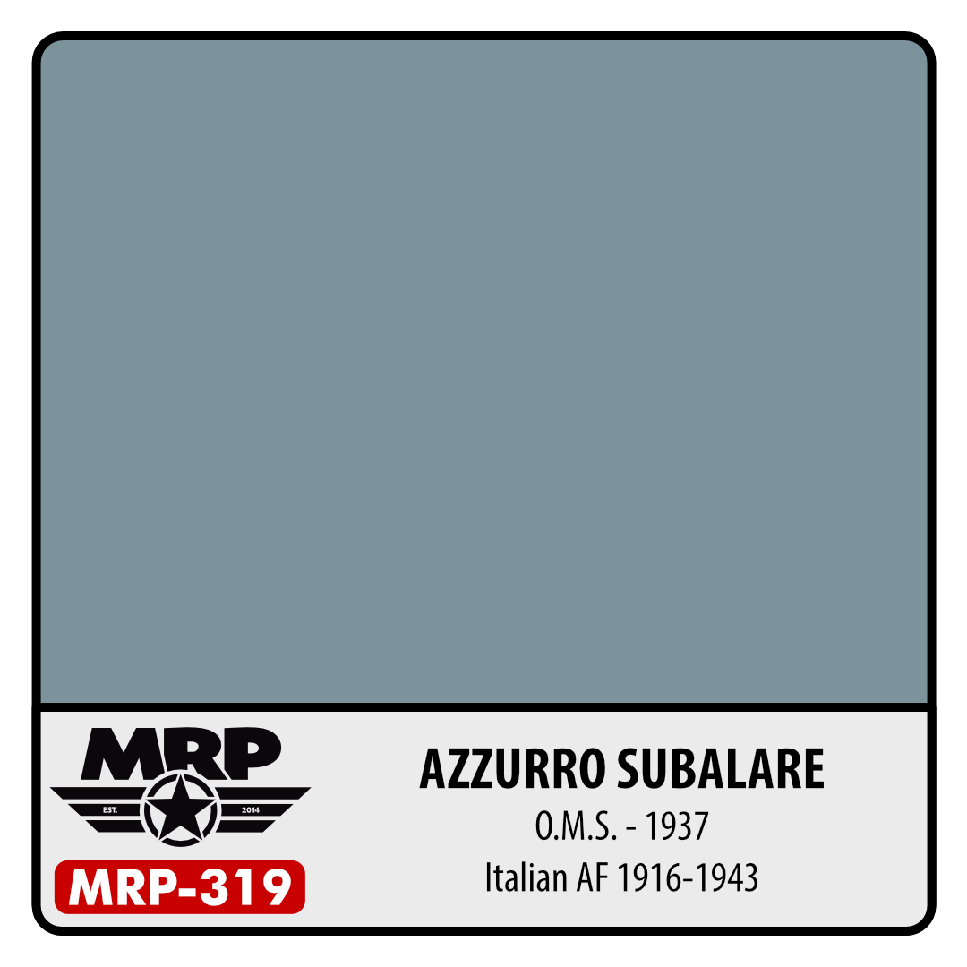 MRP-319 Azzurro Subalare – O.M.S. 1937 (Italian AF 1916-43)