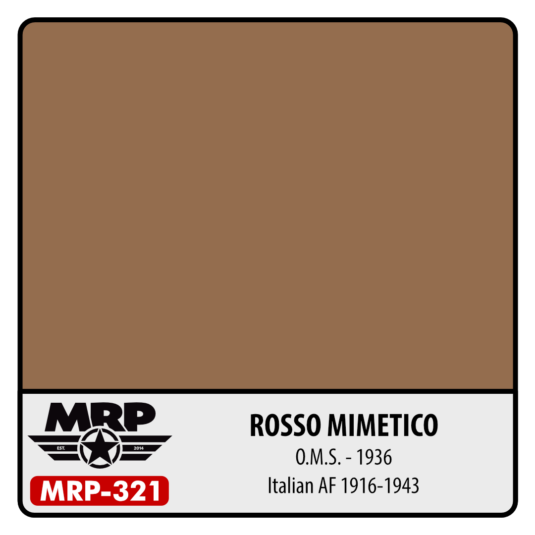 MRP-321 Rosso Mimetico – O.M.S. 1936 (Italian AF 1916-43)