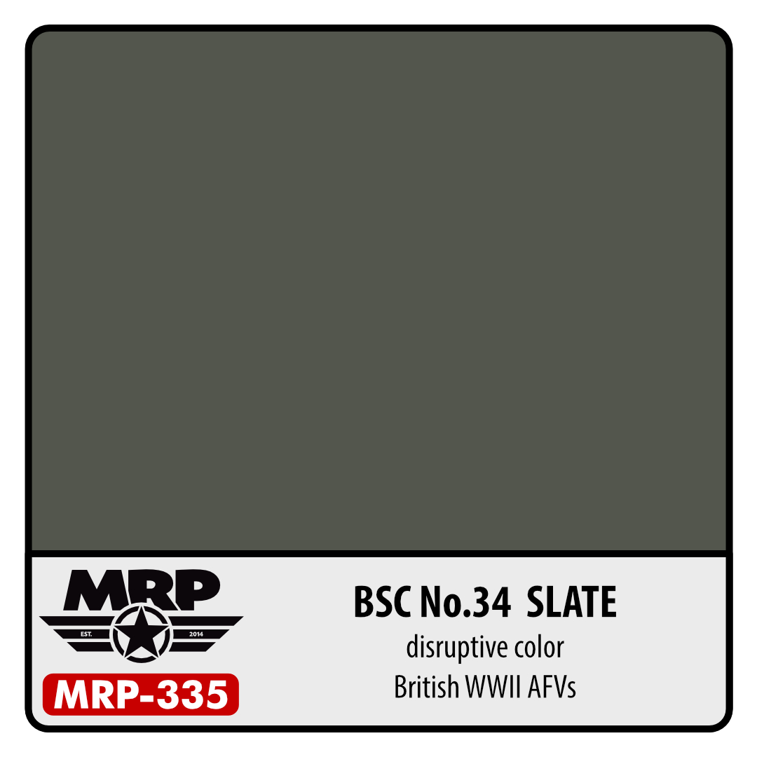 MRP-335 BSC No.34 Slate (British WWII AFV)