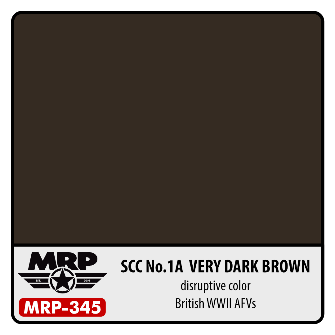 MRP-345 SCC No.1A Very Dark Brown (British WWII AFV)