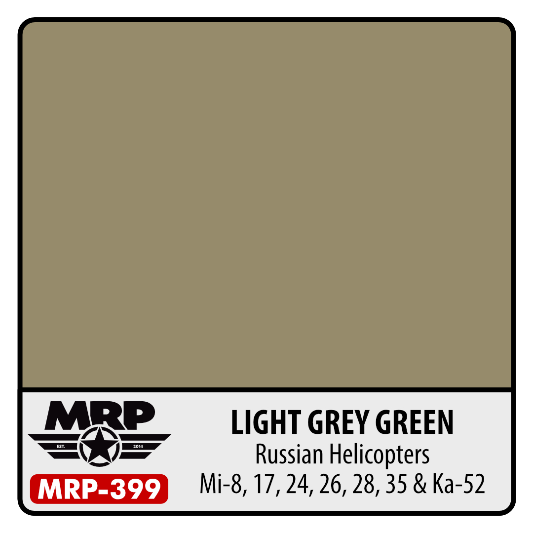MRP-399 Light Gray Green - Russian helicopters Mi-8,17,24,26,28,35 & Ka-52