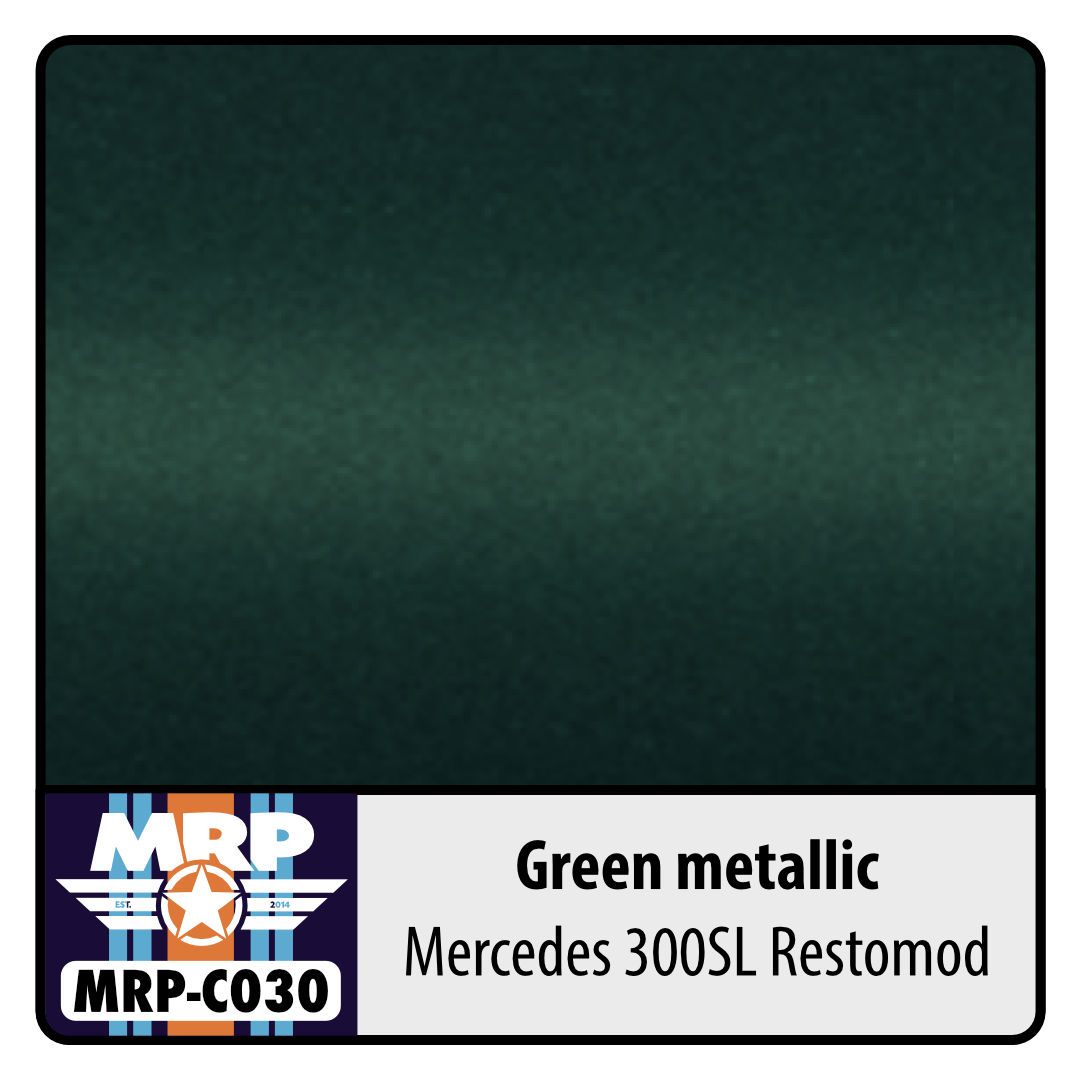 MRP-C030 Mercedes 300SL Restomod Green metallic